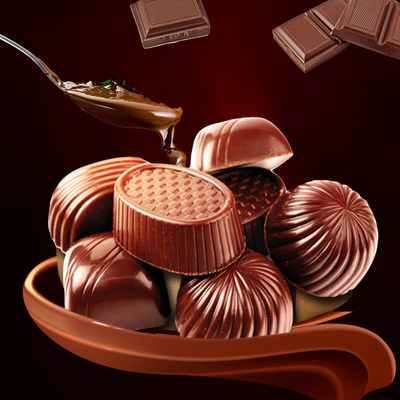 黑白巧克力500g【送收纳盒】