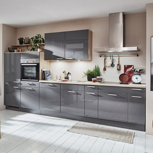 整體櫥柜現代北歐簡約意式廚房櫥柜