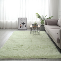 Carpet Bedroom girl living room Green floor mat Crawling mat Room Bedside blanket Under the bed mat Floor mat Household