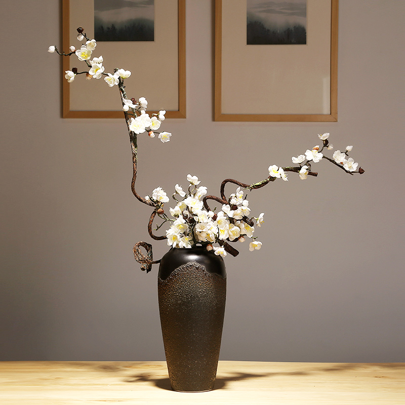 Jingdezhen ceramics vase new Chinese arts and crafts porcelain vase of TV bar face sitting room porch suits for