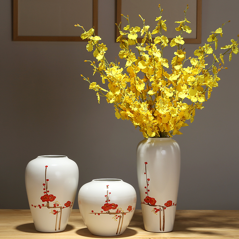 Jingdezhen ceramic vases, the sitting room porch flower arranging porcelain bottle I and contracted dry flower decoration of Chinese style household furnishing articles