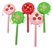 3-6-12 months 0-1 year old baby newborn baby toy hand shake drum rattle toy