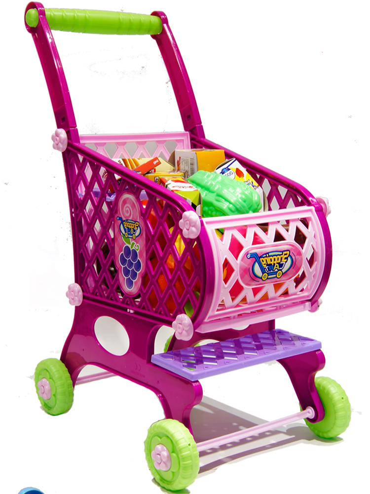儿童购物车玩具手推车过家家玩具儿童大号超市购物车手推车