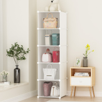 Bag storage artifact put bag shelf wardrobe storage rack home door rear storage cabinet bedroom rack