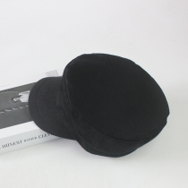 Exit Japan Single Spring Fall Duck Tongue Cap Woman Fashion 100 Hitch Pure Cotton Sun Hat Autumn Shopping Street Sunscreen Beret Woman