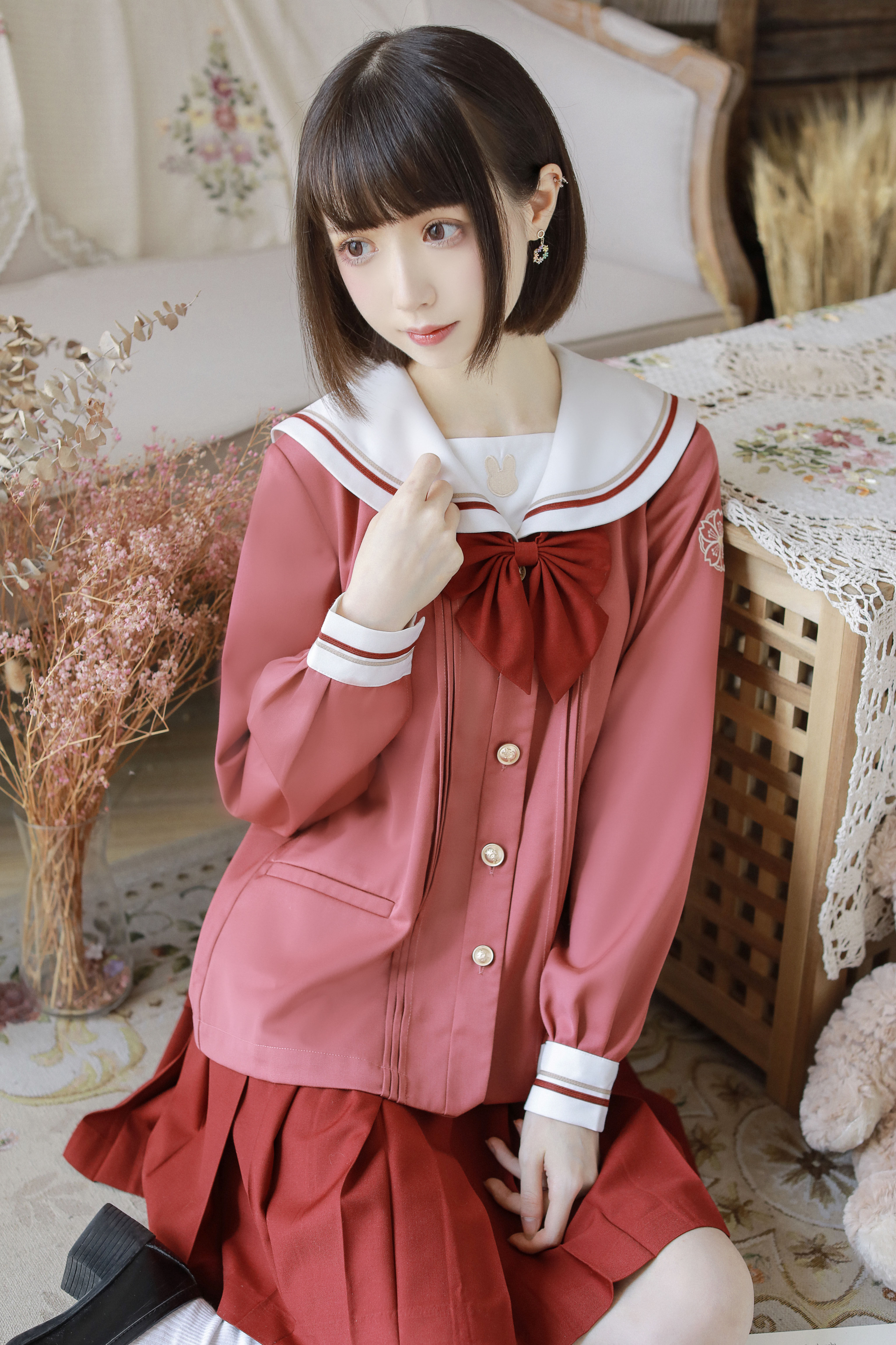 【青花鱼の梦】独家原创*樱花兔*jk制服幼稚园水手服日本学生校服
