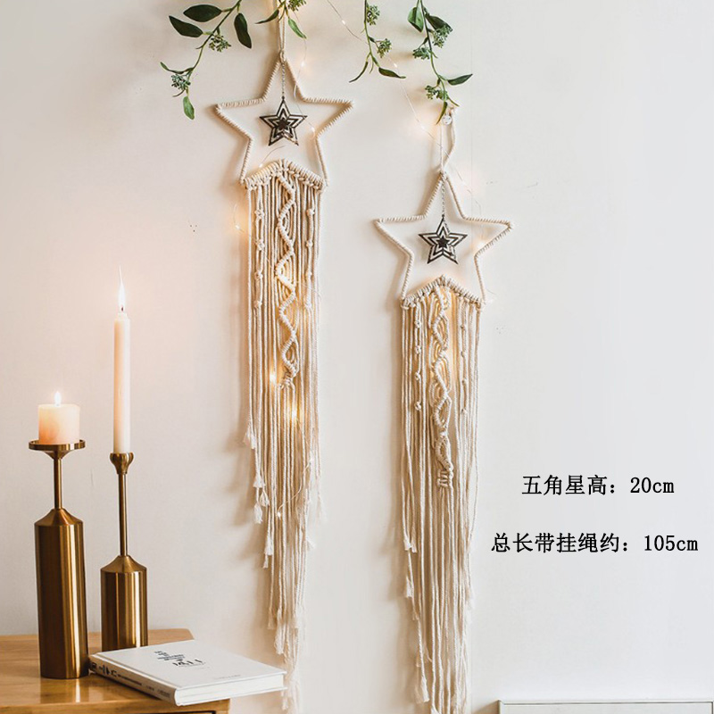 dreamcatcher large ornaments wedding wedding props decorations white feather pendants make up dream net creative handmade wall hanging