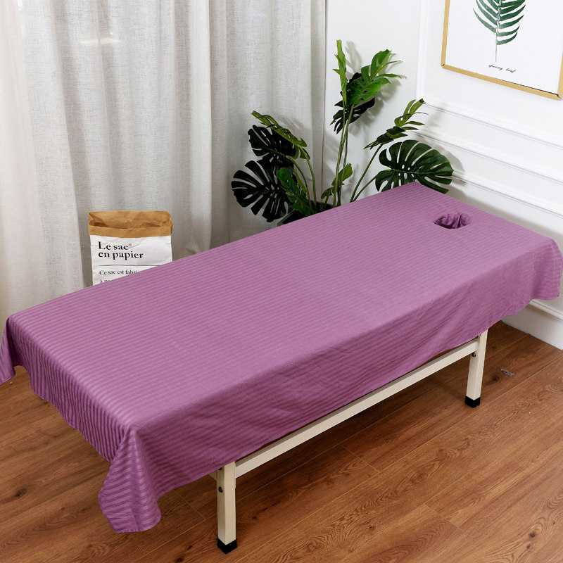 折222网 居家 床上用品 > 美容床单纯棉带洞按摩推拿理疗spa美容观察