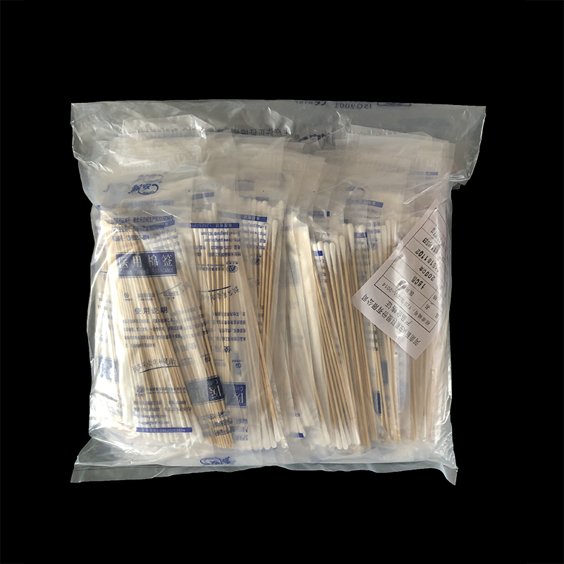 piao'an fine head kapok sti baby superfine ear swab 15cm long ear digging head aseptic disinfection ent cotton swab