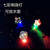 Hotel creative sashimi lamp Luminous restaurant plate embellishment perimeter ice sculpture decorative lamp Small ornaments Wedding colorful lamp