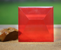 Fine ground glass brick cloud and fog porch creative toilet decoration material Super White pattern hot melt home building materials