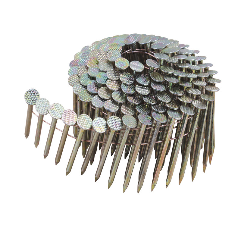 气动枪钉大帽卷钉/大帽钉木屋钉别墅钉木制品连接大帽钉厂家直销_双氙