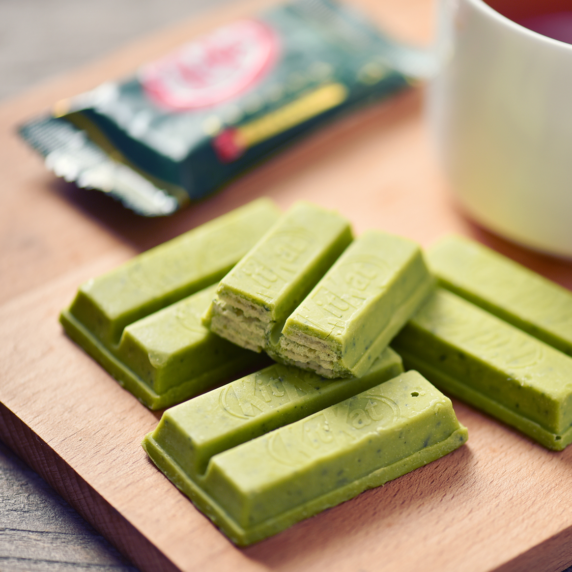 宇治抹茶巧克力威化夹心饼干12枚