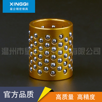Steel ball cage bead sleeve (copper sleeve) guide Post guide sleeve standard type steel ball sleeve sliding sleeve bushing