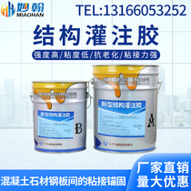 Building concrete crack injection repair structure filling glue column wrap angle steel epoxy adhesive steel reinforcement structural glue
