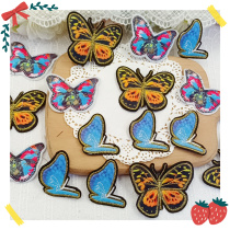332 whole bag 15 embroidered butterfly diy clothing curtain sheet hole patch