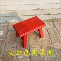 Dancing Home High Foot Creativity Long Solid Wood Small Bench Bench Wooden Stool Washing stool Stool Stool bench Bench Cushion Footed Stool