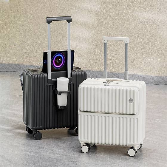 Front open trunk portable 18-inch boarding case travel case 20-inch student password box universal wheel trolley case
Front open trunk portable 18-inch boarding case travel case 20-inch student password box universal wheel trolley case