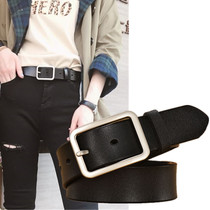 2022 New belt Korean Korean version of the general - purpose student fashion is about a decorated wide belt couple