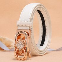 Belt female automatic buckle fashion trend Korean Korean student belt network red 2022 new youth casual pants belt