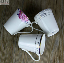Eurobone Porcelain Markcup Cup Cup Tea Cup Breakfast Cup Brief REFINED CERAMIC COFFEE CUP OFFICE TEA WATER CUP