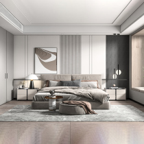 Wall panel grille eco-friendly film and TV wall Ecoplate background wall light extravagant living-room Bedroom modern minimalist wood finish board