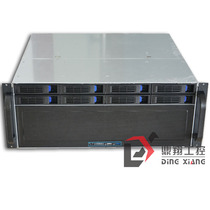 4U 8-disk hot-swappable Ultra-short storage server monitoring NSA chassis 4U Industrial Control short box dual Xeon motherboard