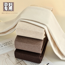 Pregnant womens leggings spring and autumn belly pantyhose pure cotton leggings Pregnancy plus velvet leggings worn outside autumn and winter