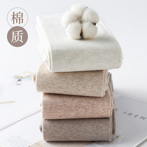 Autumn and winter leggings womens pants wear warm velvet thread thin section wear black and gray autumn pants thick cotton socks