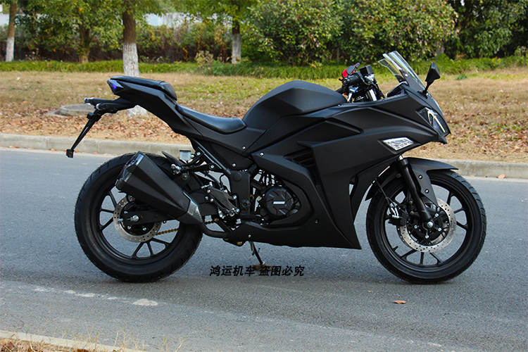v6摩托车整车可上牌国四小忍者跑车地平线公路趴赛重型摩托车机车