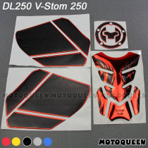 Suitable for Suzuki DL250 motorcycle modified V-Strom fuel tank decorative side paste anti-skid protective film fish bone applique