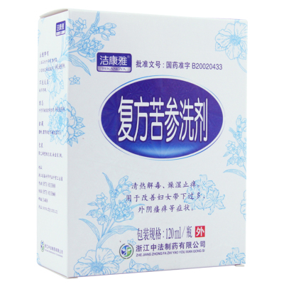 JAKANYA/洁康雅 复方苦参洗剂 120ml*1瓶/盒