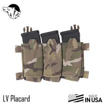 American Spiritus Systems LV Placard 5 56 triple kit SS chest combination