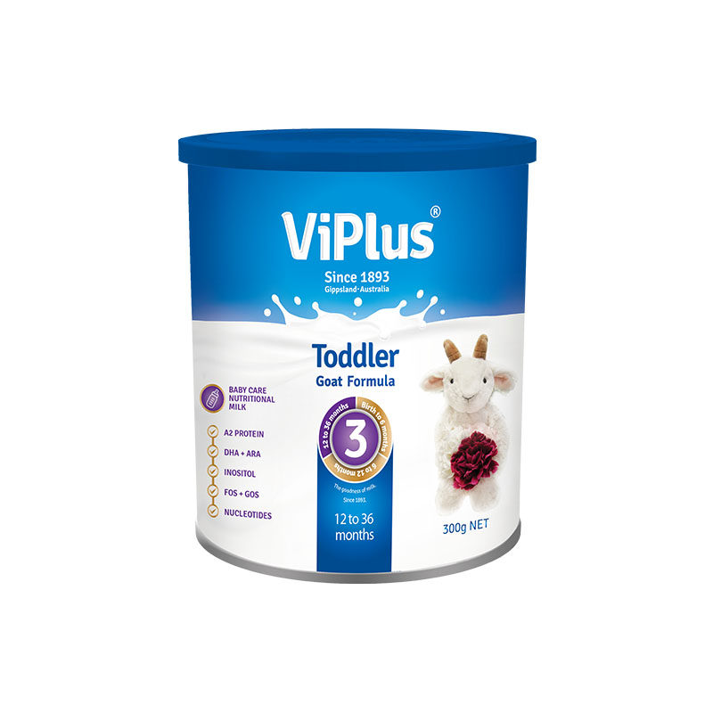 澳洲进口viplus维爱佳奶粉婴幼儿配方羊奶粉3段13岁300g试用装