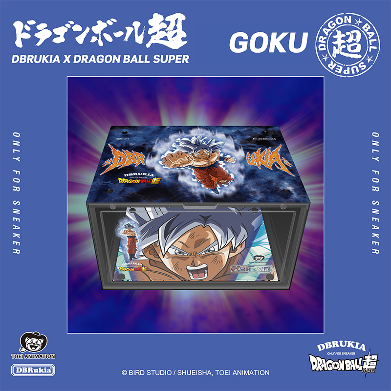 dbrukia × dragon ball super co-branded dom dedicated shoe box anti-oxidation storage box storage cabinet