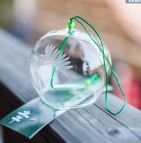Wind chime hanging decoration Japanese hipster girl small gift creative small Bell pendant decoration glass decoration