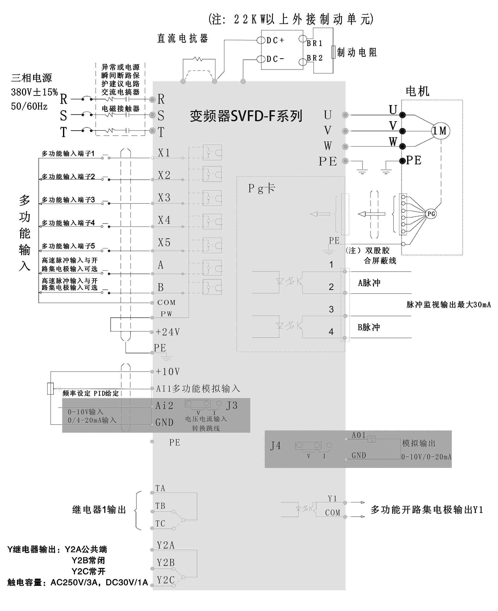包邮上海台达变频器svfd-f系列 350kw 风机水泵通用型电机调速器