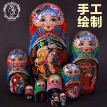 Russian craft specialties 10-layer sets of baby Harbin travel gifts creative opening wedding gifts ornaments