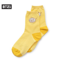 BT21 UNIVERSTAR adult socks cartoon anime perimeter winter plush stockings LINE FRIENDS