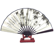 Chinese style double-sided folding fan ancient style folding fan Mens Fan Fan silk Hanfu 10-inch portable Qingming Lanting preface