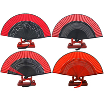 Dance Hanfu ancient style fan tassel opening and closing smooth Hanfu cheongsam show folding fan Chinese style retro folding fan