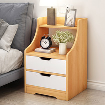 Bedside table shelf simple modern home creative curved bedroom bedside small table practical small storage cabinet