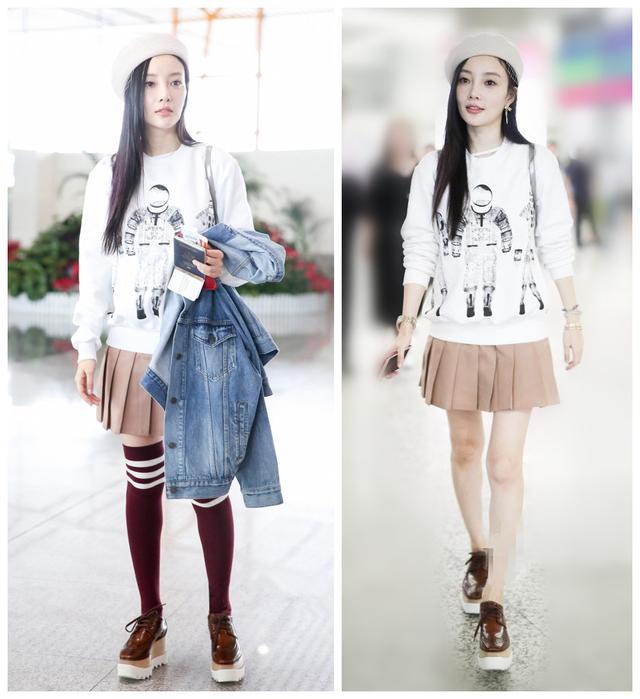 难怪小个子的李小璐这麼美,原来她懂这4种穿搭
