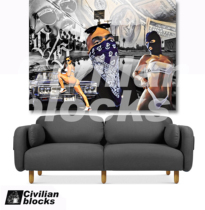 West Coast Chicano olschool Flower Body Word Bandit Rap Hard Core Big Girl lowrider Dollar Background