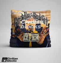 West Coast Chicano hip hop Mexican olds cool Flower Body character LA bandit gang hard core pillow