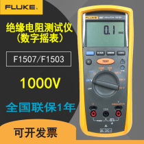 FLUKE FLUKE 1507 Handheld Insulation Resistance Tester f1503 Digital Rocker Megohmmeter
