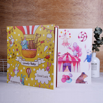 6 inches 7 inches large 6 Mix Cortex Large Capacity Inserts of Cartoon Album Baby Growth Record Family Memorial Album