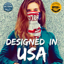 Hollywood collar female outdoor sunscreen mask UV-proof ice silk scarf riding neck magic bandana