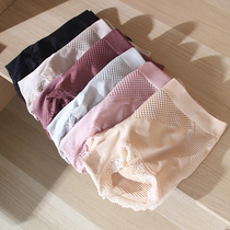 New Concept Day Single Woman Closets Hip Curve Shaping Silk Violet Modale Lace Side Sexy Functional Briefs 812