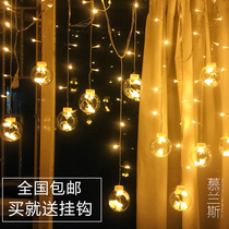 Solar Permissible Balls Led Colored Lights Stars Light Strings Wish Balls Decorative Lights Christmas Romantic Bedrooms ROMANTIC BEDROOM ROOM ARRANGEMENT